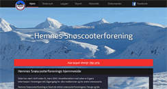 Desktop Screenshot of hemnes-scooter.no